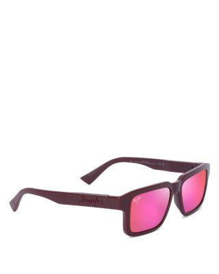 Kahiko Classic Rectangular Sunglasses by MAUI JIM