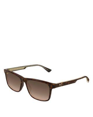 Okina Rectangle Sunglasses by MAUI JIM
