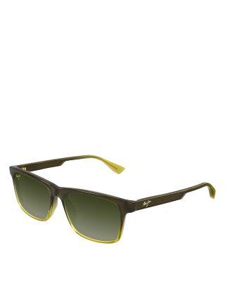 Okina Rectangle Sunglasses by MAUI JIM