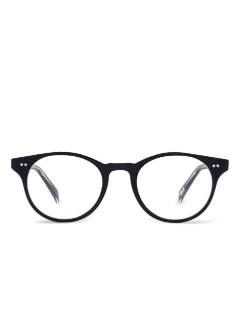 round-frame glasses by MAUI JIM