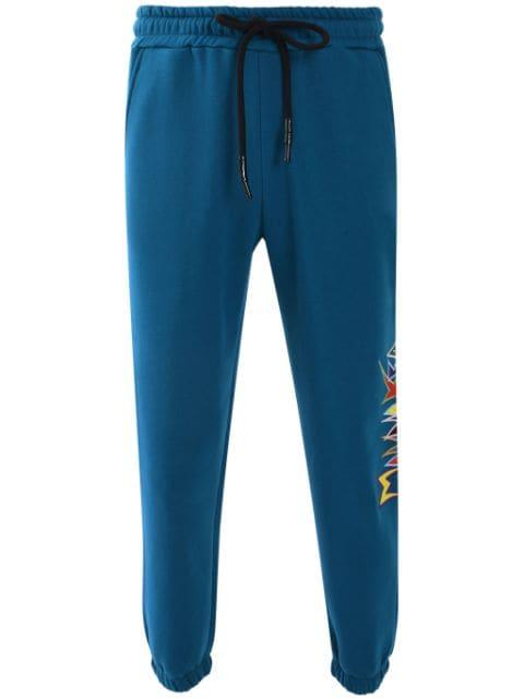 Heritage Macro Logo-embroidered track pants by MAUNA KEA