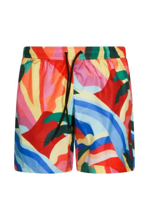 abstract-print swim shorts by MAUNA KEA