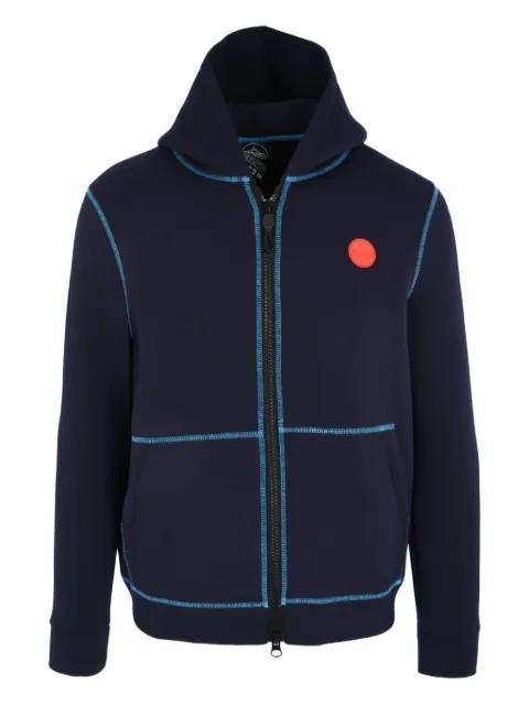 contrast stitching hoodie by MAUNA KEA