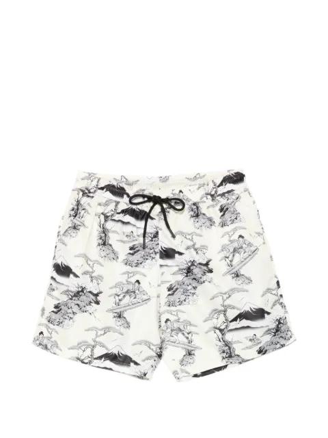 elastic-waistband swim shorts by MAUNA KEA