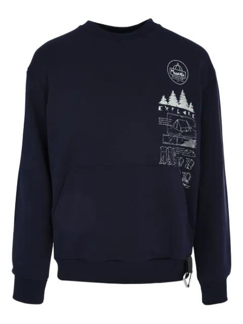 explorer graphic sweatshirt by MAUNA KEA