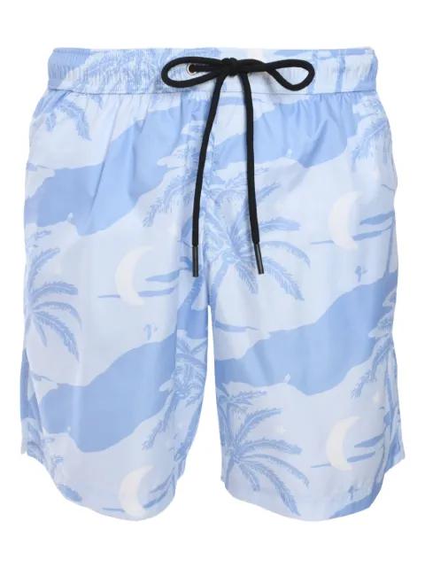 graphic-print swim shorts by MAUNA KEA