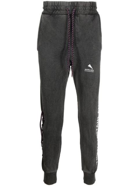 lace-up detail track pants by MAUNA KEA