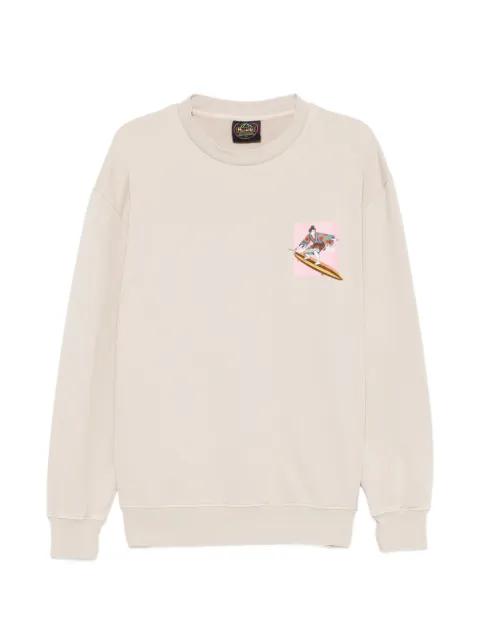 samurai-print sweatshirt by MAUNA KEA