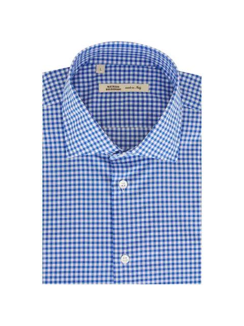 check cotton shirt by MAURIZIO BALDASSARI