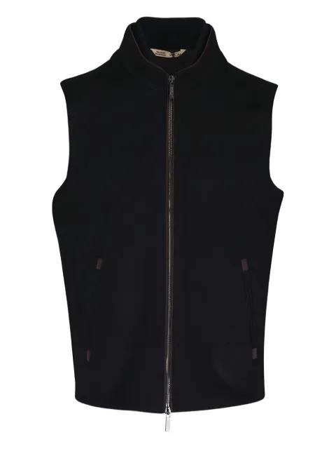 zip-fastening gilet by MAURIZIO BALDASSARI