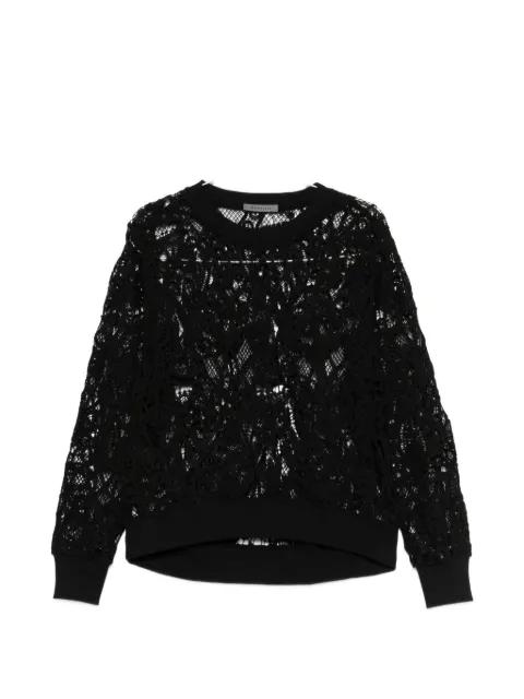 lace sweater by MAURIZIO BRASCHI