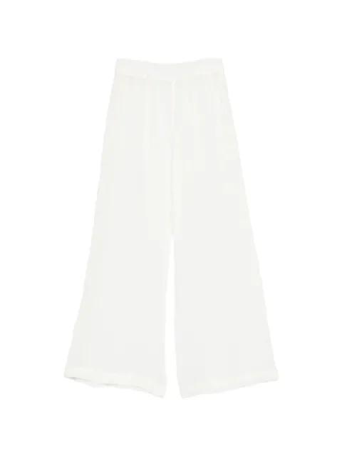 lace-trim trousers by MAURIZIO BRASCHI