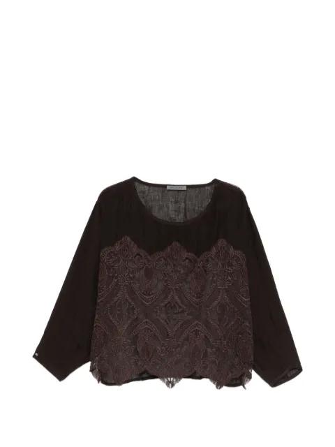 laced blouse by MAURIZIO BRASCHI