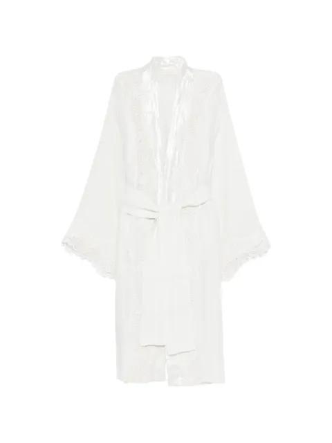 open-front kimono by MAURIZIO BRASCHI