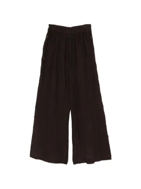 wide-leg trousers by MAURIZIO BRASCHI