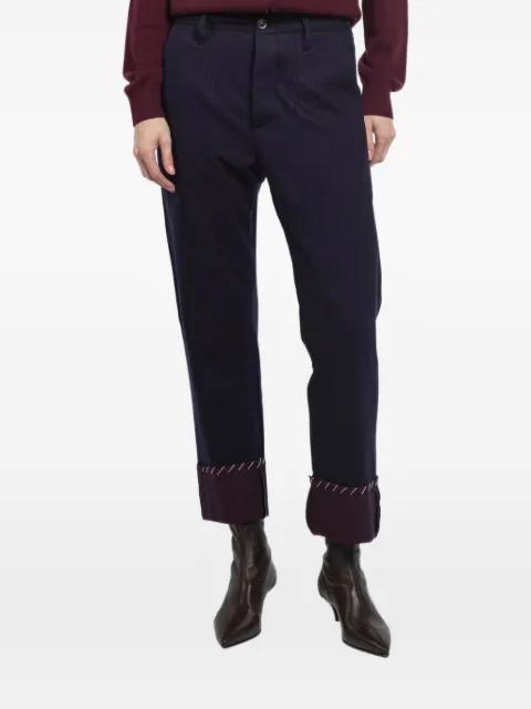 Peter cuffed trousers by MAURIZIO MASSIMINO