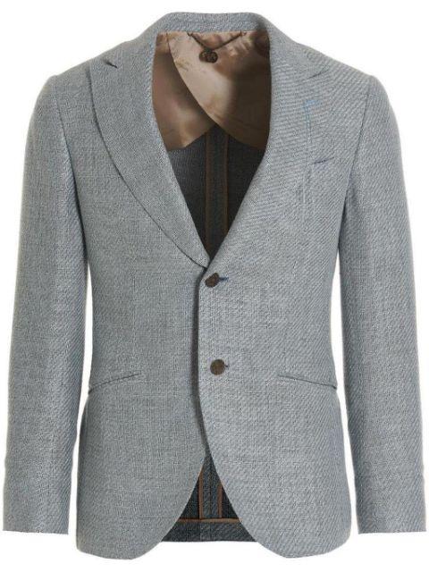 single-breasted blazer by MAURIZIO MIRI