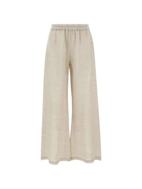 linen trousers by MAURIZIO MYKONOS