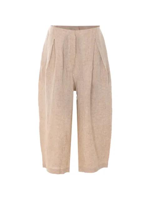 pleated elasticated-waist trousers by MAURIZIO PECORARO