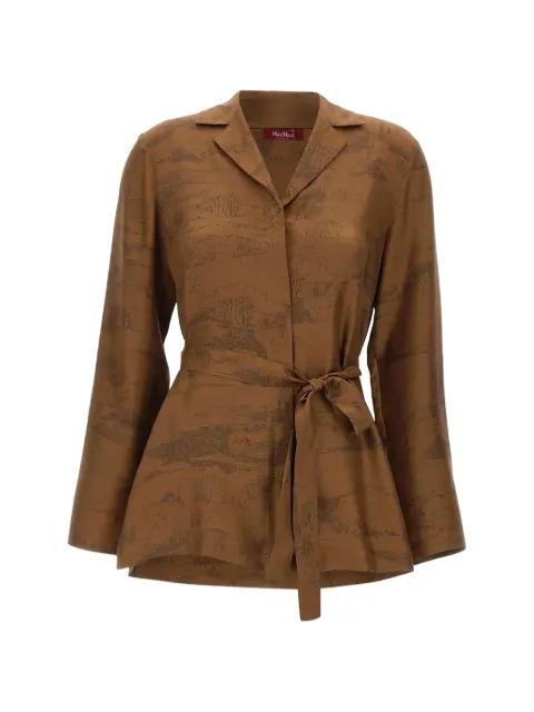 Abituro printed shirt by MAX MARA