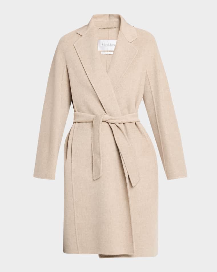 Aceri Double-Faced Cashmere Wrap Coat by MAX MARA