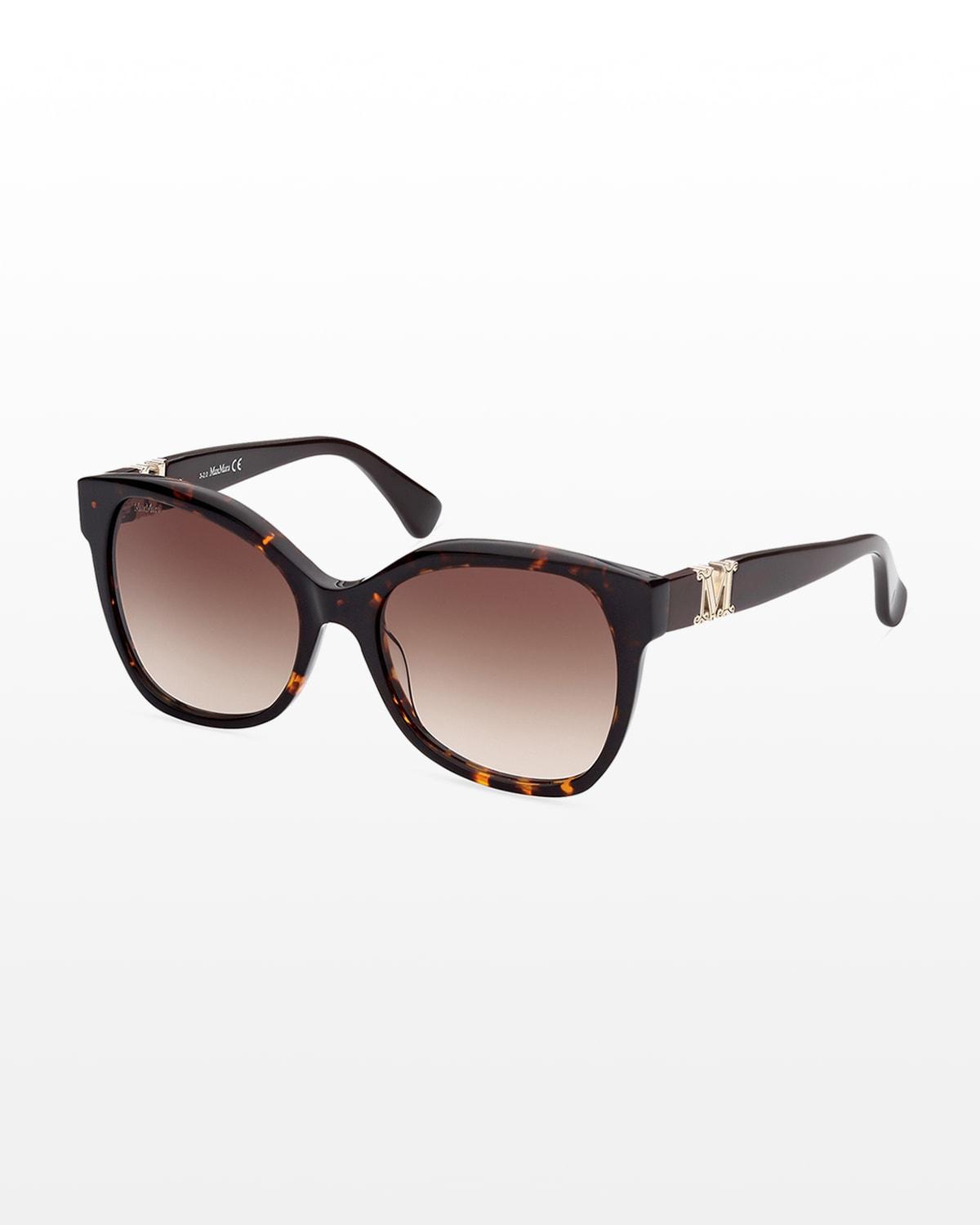Acetate Butterfly Sunglasses by MAX MARA