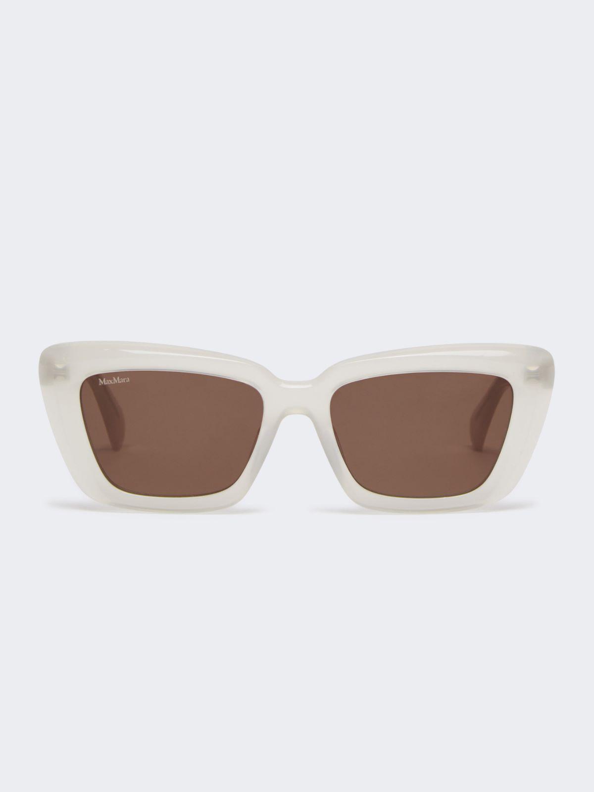 Acetate butterfly sunglasses by MAX MARA