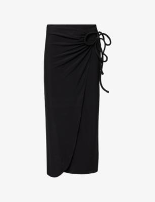Afoso Wrap Jersey Sarong by MAX MARA