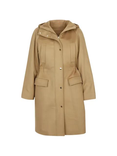 Alcade hoodied coat by MAX MARA