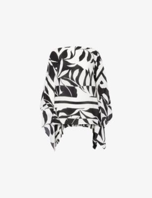 Ambuto Printed Silk Top by MAX MARA