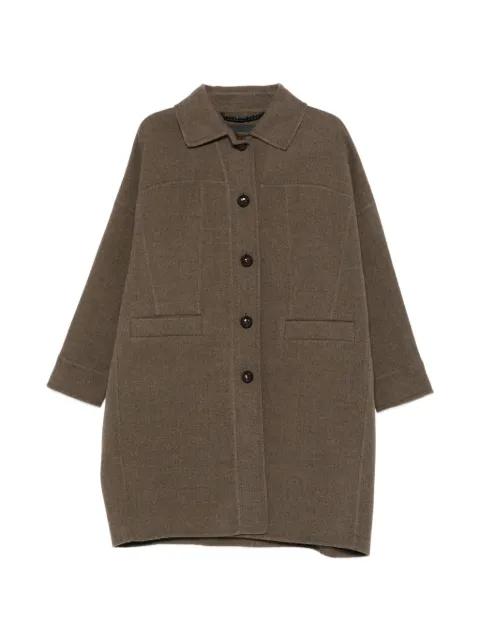 Apotema pocket button coat by MAX MARA