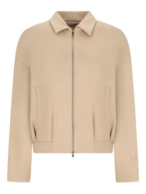 Argenta zip-front collared jacket by MAX MARA