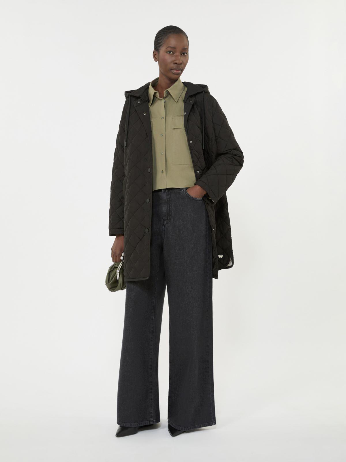 Asymmetrical washed cotton shirt by MAX MARA