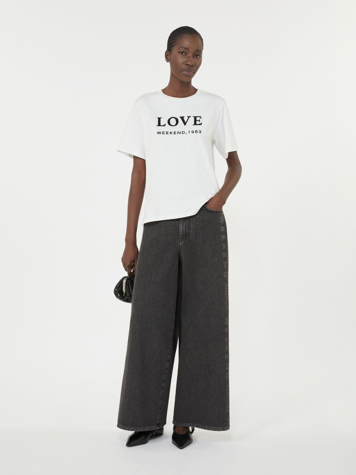 Authentic cotton denim jeans by MAX MARA