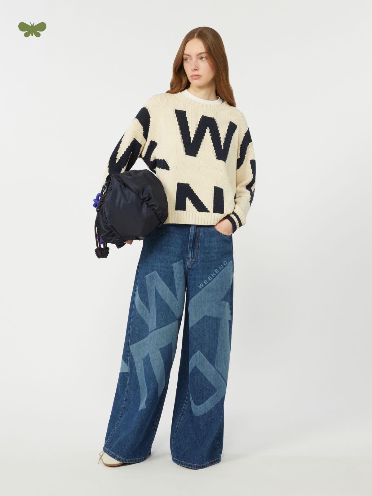 Authentic cotton denim jeans by MAX MARA