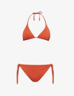 Baby Triangle Self-Tie Bikini Set by MAX MARA
