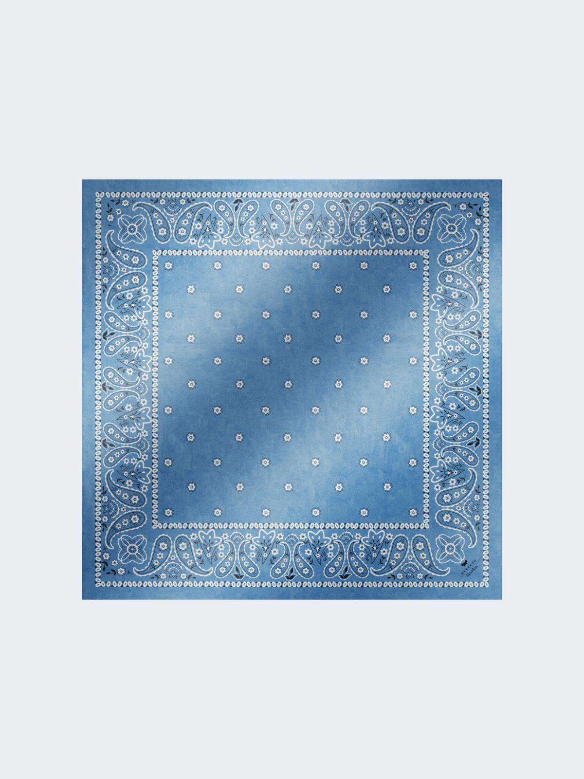 Bandanna print silk foulard by MAX MARA