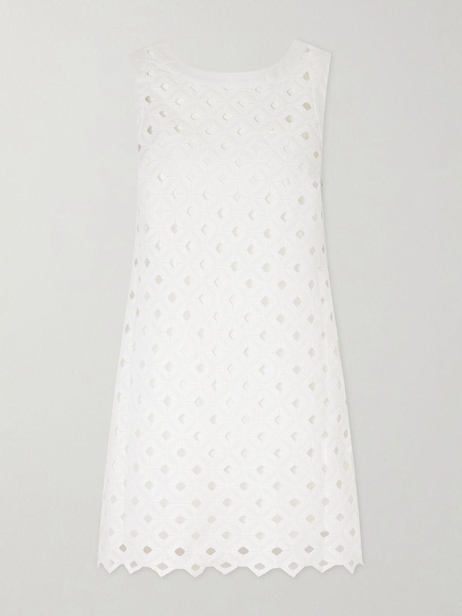 Beachwear Embroidered woven mini dress by MAX MARA
