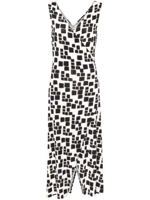 Berard geometric-print midi dress by MAX MARA