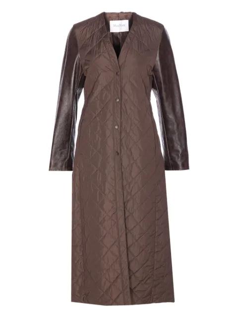 Berta quilted coat by MAX MARA