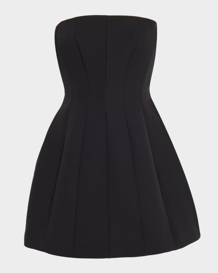 Betel Strapless Paneled Mini Dress by MAX MARA