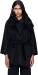 Black Detto Cashmere Coat by MAX MARA