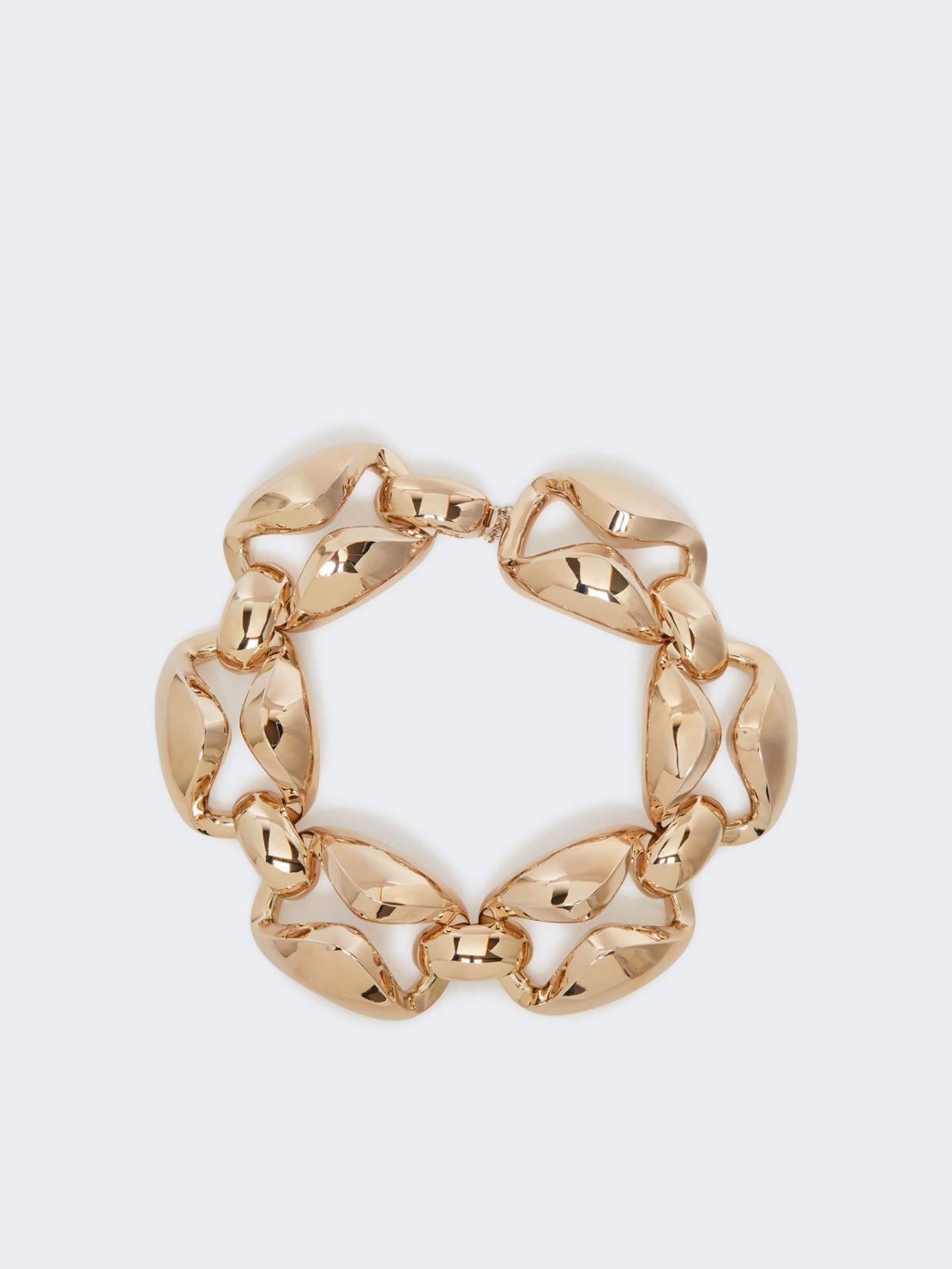 Bold metal necklace by MAX MARA
