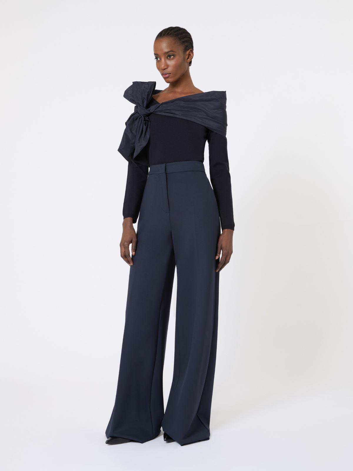 Bow-detail wool sweater by MAX MARA