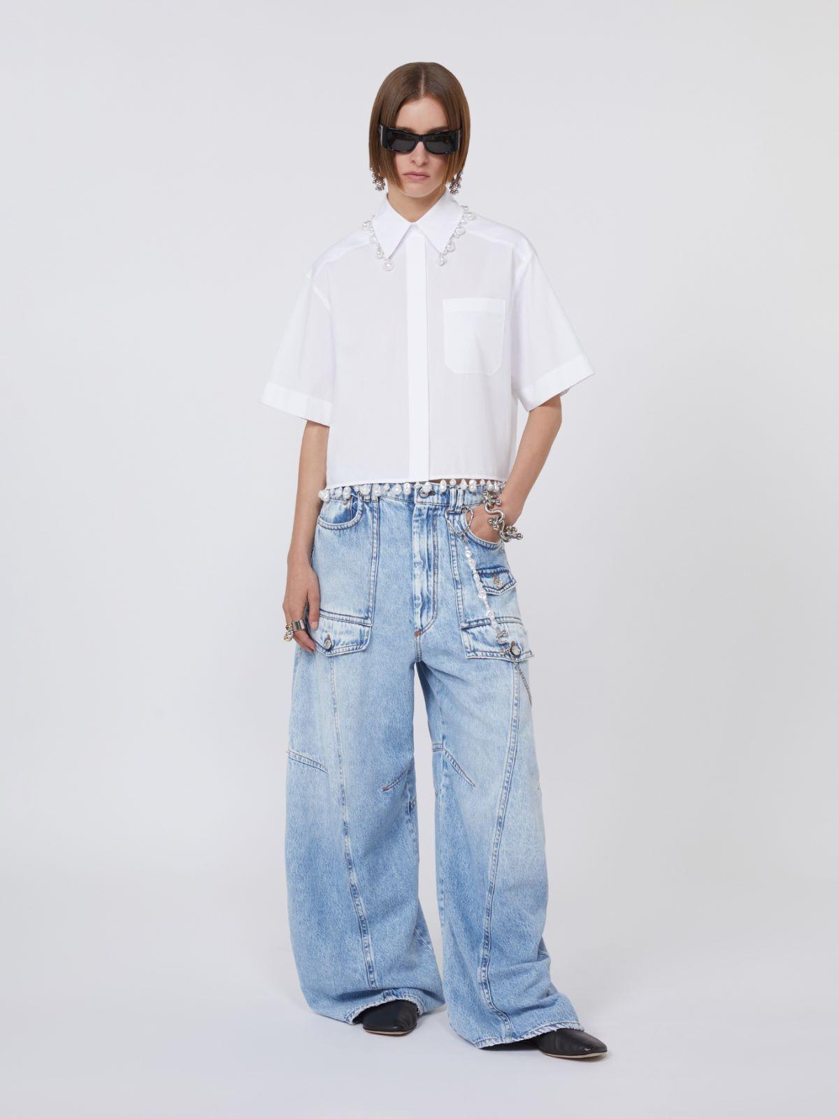 Boxy cotton shirt by MAX MARA