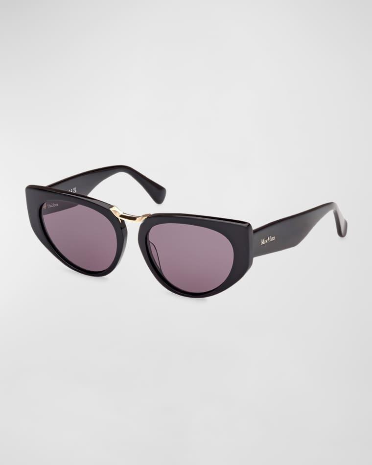 Bridge1 Acetate Cat-Eye Sunglasses by MAX MARA