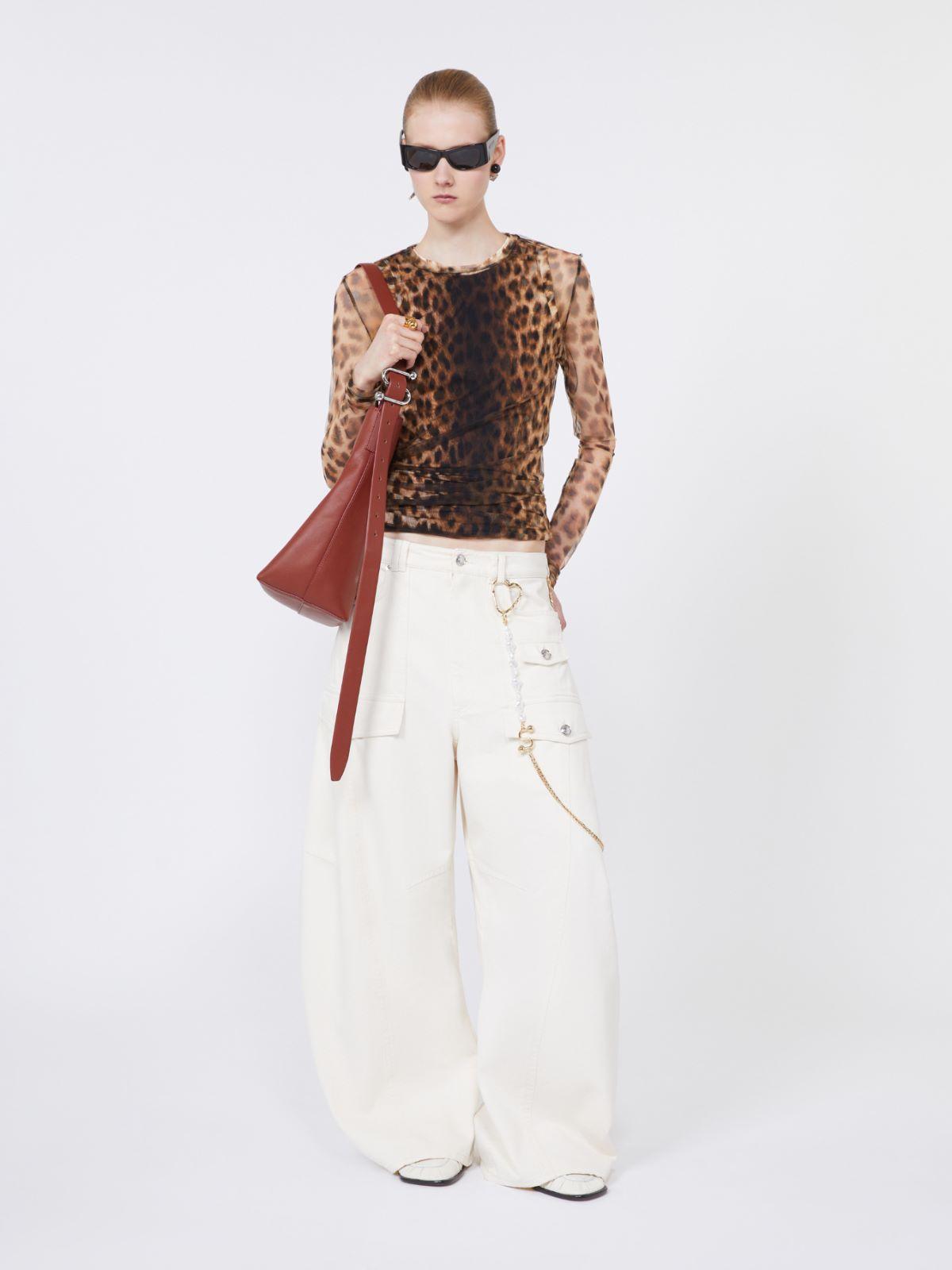 Bull denim cargo trousers by MAX MARA