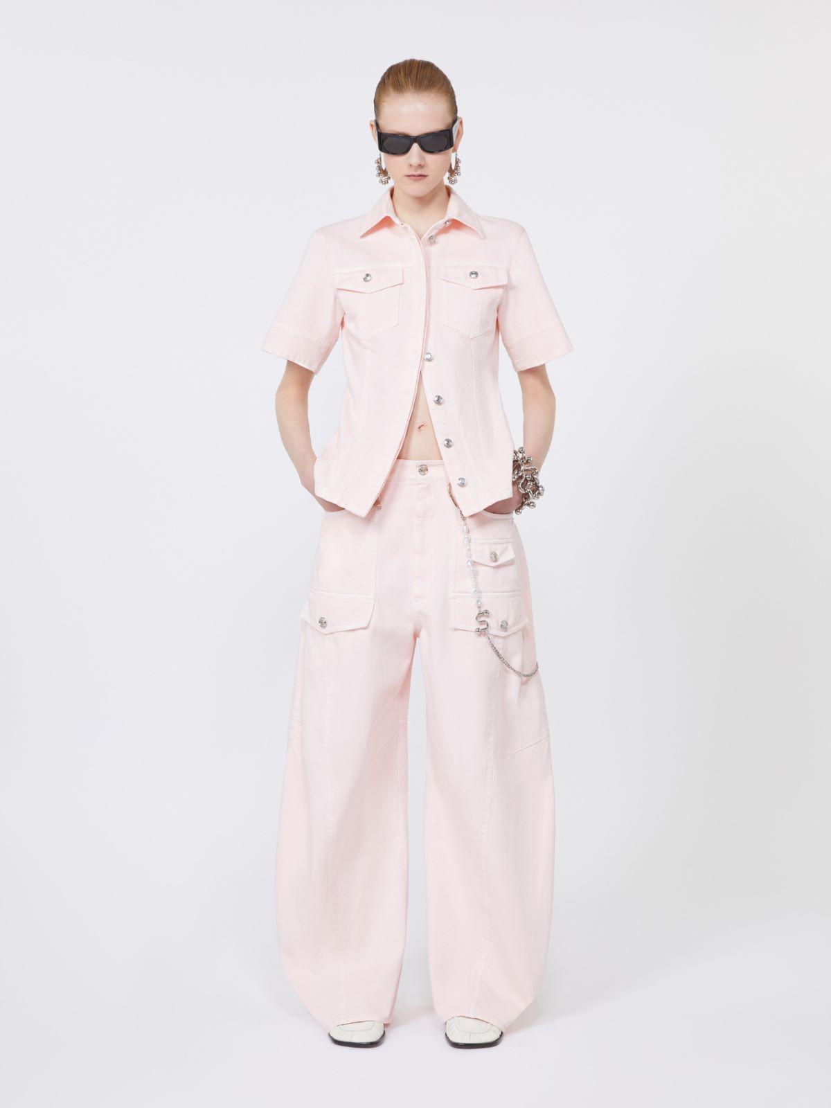 Bull denim cargo trousers by MAX MARA