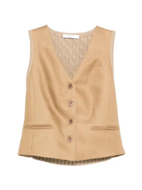 Calibri knitted waistcoat by MAX MARA