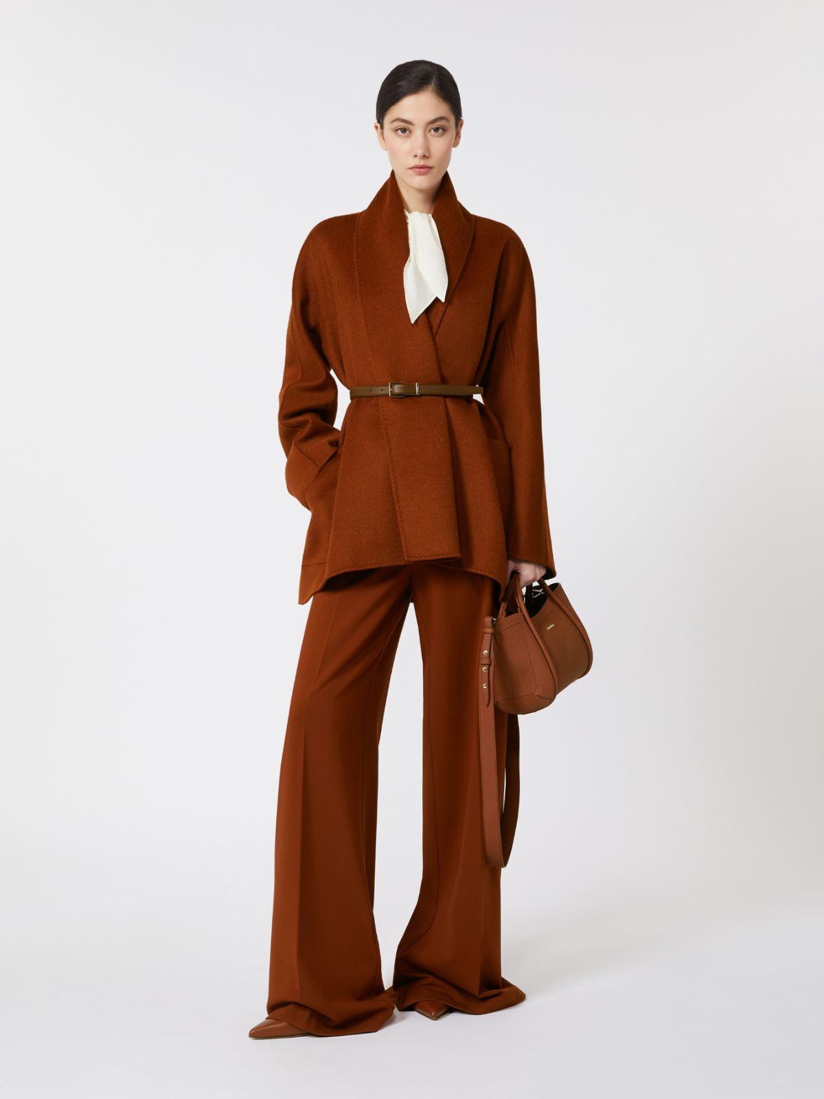 Camel robe-style jacket by MAX MARA